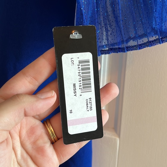 Blue SLNY Dress - Picture 3 of 6